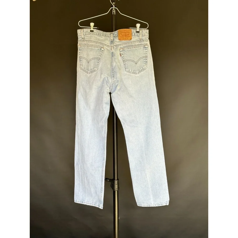Vintage 1997 Levi's 505‎ Regular Fit Men's Blue Jeans Size 36x32 Made In U.S.A.